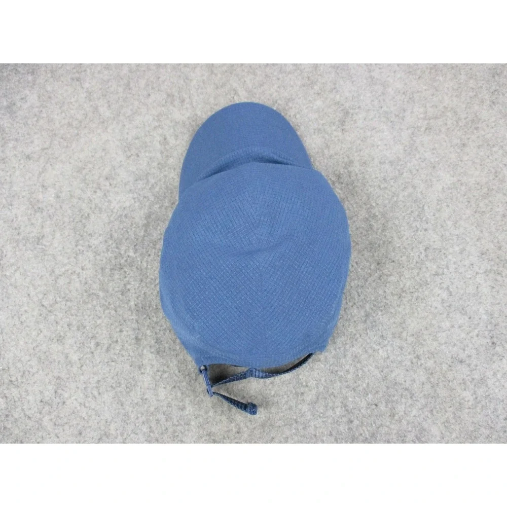 Lululemon Hat Cap Strap Back Womens Medium Blue Buckle Reflective Running